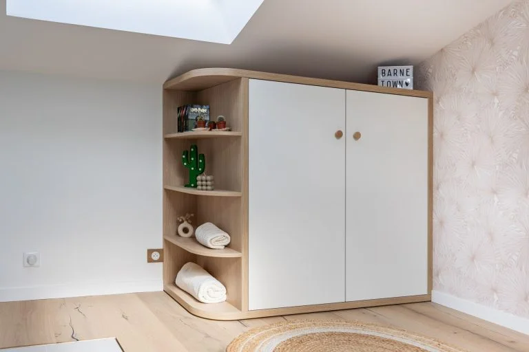 Menuiseries du Cotentin - Résidence secondaire - Dressing chambre ado